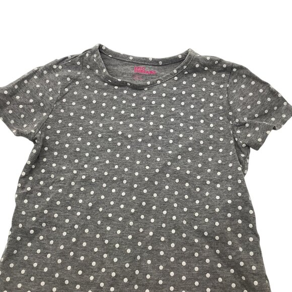 Epic Threads Baby Girls Polka Dot T-Shirt Gray/White Size Small - Picture 7 of 7